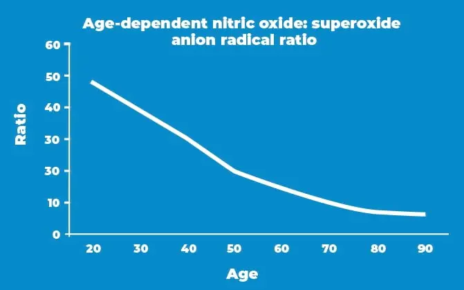 nitric oxide level decline